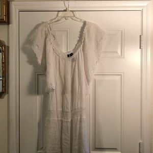 Glowing White Tunic/Top